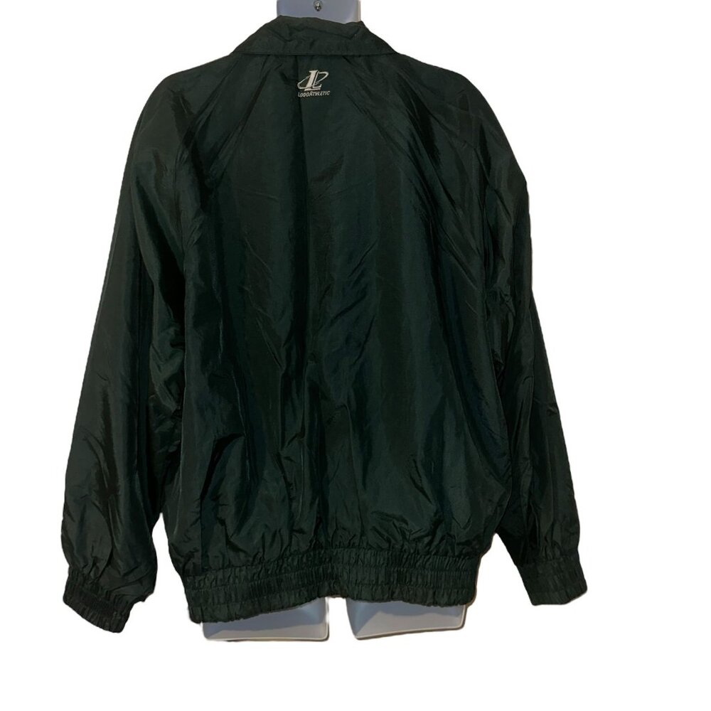 Vintage Logo Athletic NFL Jacket Mens XL Green Bay Packers Windbreaker Green - Picture 6 of 10